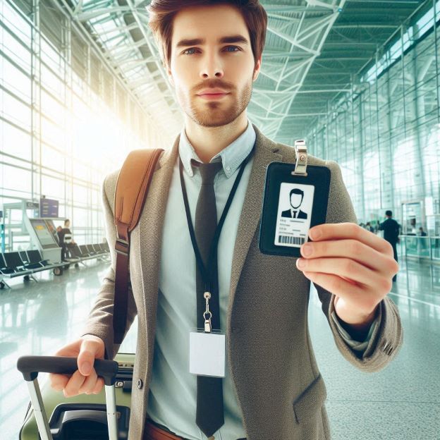 employee id badges travel