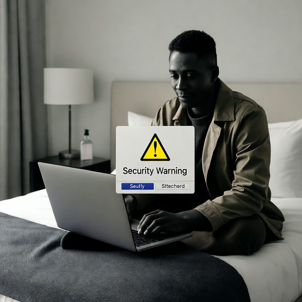 piracy security warning